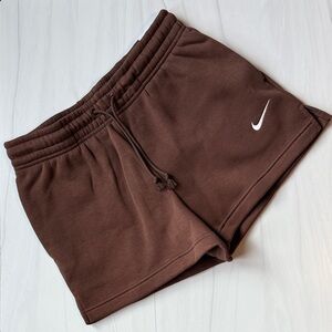 Nike Women's Chocolate Brown Athletic Shorts